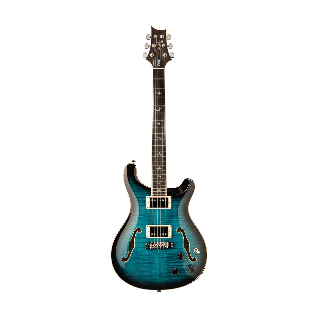 [PREORDER] PRS SE Hollowbody II Piezo Electric Guitar w/Case, Peacock Blue Smokeburst