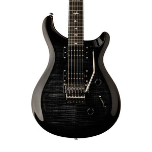 [PREORDER] PRS SE Custom 24 Floyd Electric Guitar, Ebony FB, Charcoal Burst