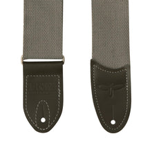 PRS Deluxe 2inch Cotton Guitar Strap, Gray