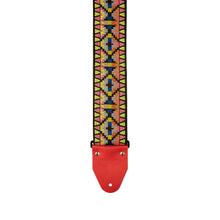 PRS 2.75 Inch Wide Retro Jacquard Guitar Strap, Salmon