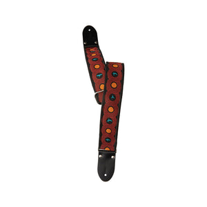 PRS 2 Inch Deluxe Retro Guitar Strap w/Custom Jacquard, Blue Birds