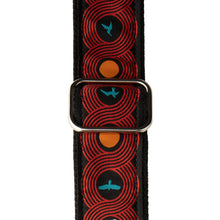 PRS 2 Inch Deluxe Retro Guitar Strap w/Custom Jacquard, Blue Birds