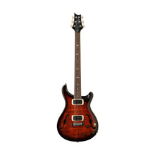 [PREORDER] PRS SE Ed Sheeran Flat Back Hollowbody I Baritone Piezo Electric Guitar, Orange Tiger Smokeburst