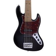 [PREORDER] Sadowsky MetroExpress 21-fret Vintage JJ 5-String Bass Guitar, Maple FB, Black High Polish