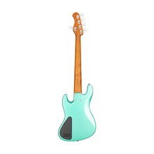[PREORDER] Sadowsky MetroExpress 21-fret Vintage JJ 5-String Bass Guitar, Maple FB, Sage Green Metallic