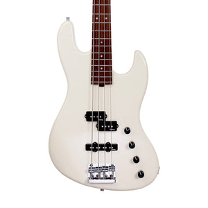 [PREORDER] Sadowsky MetroExpress 21-fret Verdine White Artist Line 4-String Bass Guitar, PF FB, Olympic White