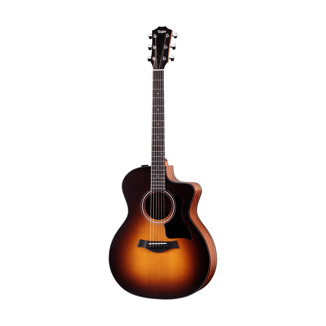 [PREORDER] Taylor 114ce-SB Sapele/Spruce Grand Auditorium Acoustic Guitar w/Bag, Sunburst Top