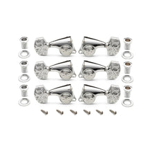 Taylor Gotoh Luxury Acoustic Guitar Tuners, 1:21, 6-String, Polished Chrome