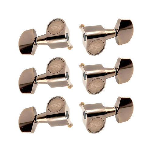 Taylor Acoustic Guitar Tuners, 1:18, 6-String, Polished Bronze