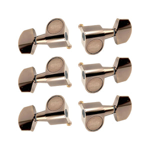 Taylor Acoustic Guitar Tuners, 1:18, 6-String, Polished Bronze