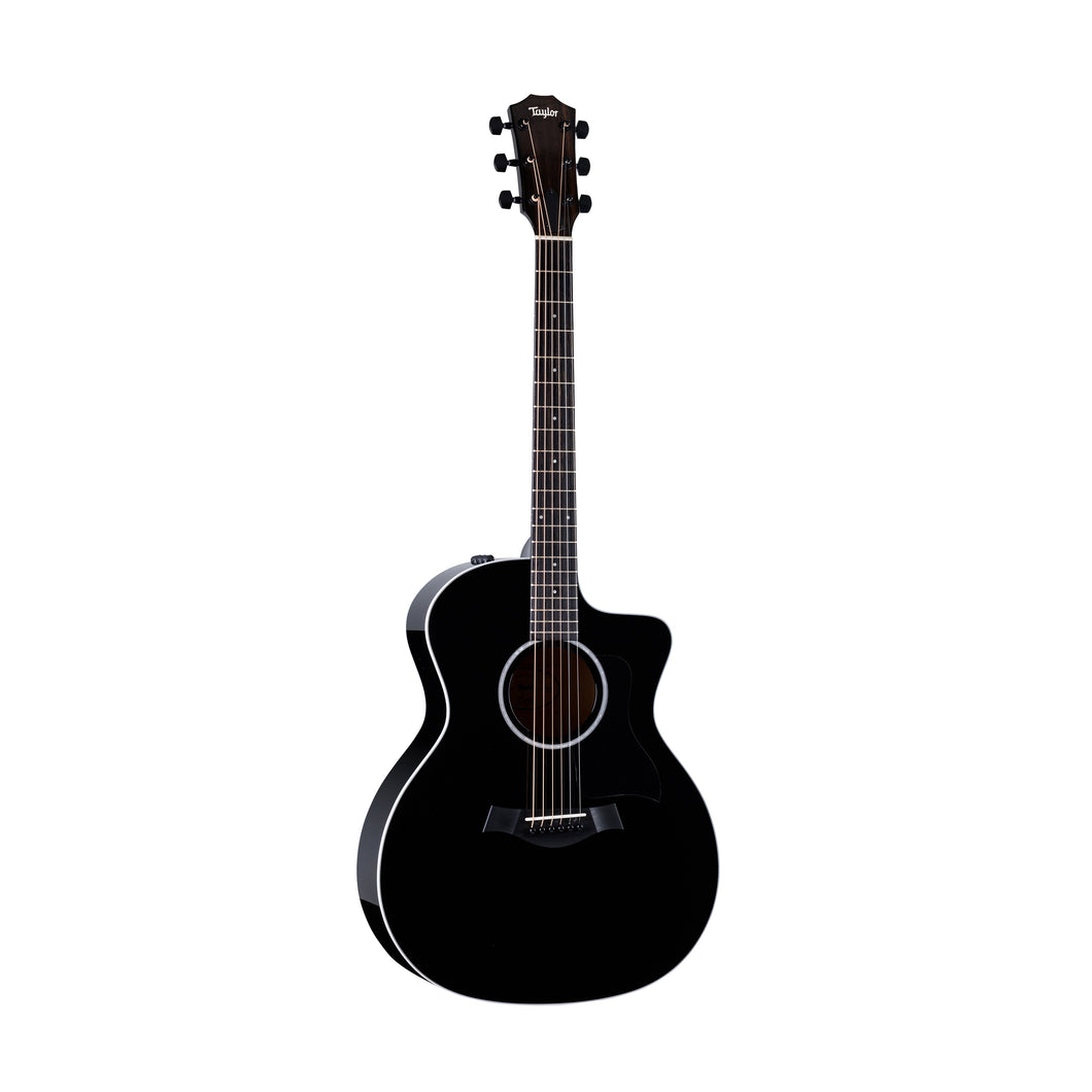 [PREORDER] Taylor 212ce-N BLK Plus LTD Acoustic-Electric Guitar, Black