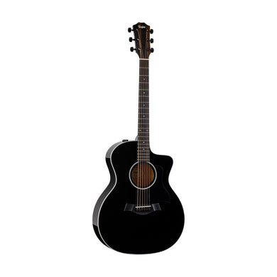 [PREORDER] Taylor 214ce Deluxe Grand Auditorium Acoustic Guitar, Trans Grey Top