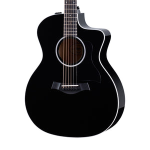 [PREORDER] Taylor 214ce-BLK Plus Grand Auditorium Maple/Spruce Acoustic Guitar w/Case, Black