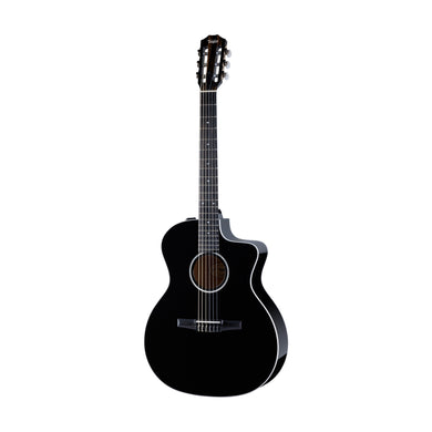 [PREORDER] Taylor 214ce-N DLX Special Edition Grand Auditorium Nylon-String Acoustic Guitar w/Bag, Black