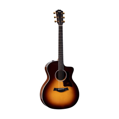 [PREORDER] Taylor 214CE-SB Deluxe Grand Auditorium Acoustic Guitar w/Case, Tobacco Sunburst
