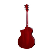 [PREORDER] Taylor 224ce Deluxe Grand Auditorium Acoustic Guitar, Trans Red Top