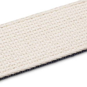 Taylor 2" Vegan Herringbone Hemp Cotton Guitar Strap, Blue