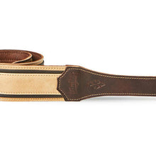 Taylor Reflections 2.5 Leather Guitar Strap, Spruce/Ebony