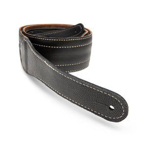Taylor American Dream Leather Guitar Strap, Brown/Black