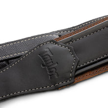 Taylor American Dream Leather Guitar Strap, Brown/Black
