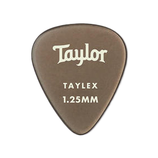Taylor Taylex 351 Picks, 1.25mm, Smoke Grey, 6-Pack