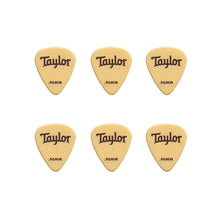 Taylor Premium DarkTone Ivory 351 Guitar Picks, 0.96mm, 6-Pack