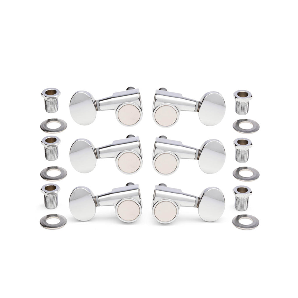 Taylor BBT & GS Mini Tuner, Chrome, Set of 6