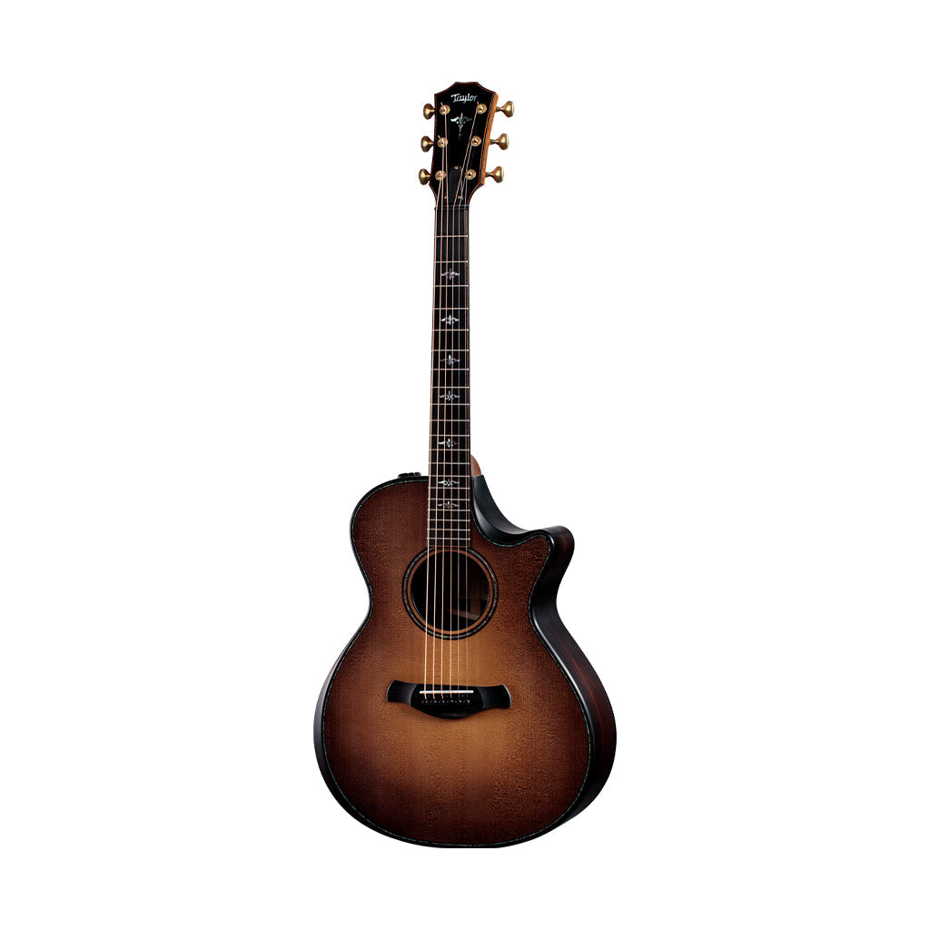 [PREORDER] Taylor Builder's Edition 912Ce V-Class Grand Concert Acoustic Guitar w/Case, Wild Honey Burst Top