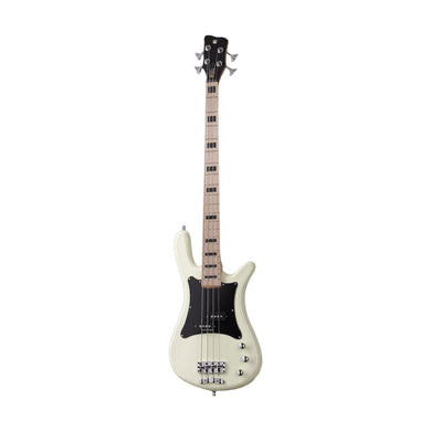 [PREORDER] Warwick RockBass Artist Line Adam Clayton 4-String Bass Guitar, Solid Creme White High Polish
