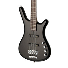 [PREORDER] Warwick RockBass Corvette Basic 4-String Bass Guitar, Short Scale, Black Solid High Polish