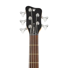 [PREORDER] Warwick RockBass Streamer Standard 5-String Bass Guitar, Honey Violin Transparent Satin