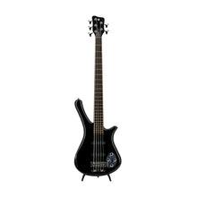 [PREORDER] Warwick RockBass Fortress 5-String Bass Guitar, Solid Black High Polish