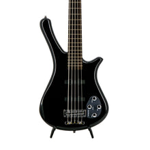 [PREORDER] Warwick RockBass Fortress 5-String Bass Guitar, Solid Black High Polish