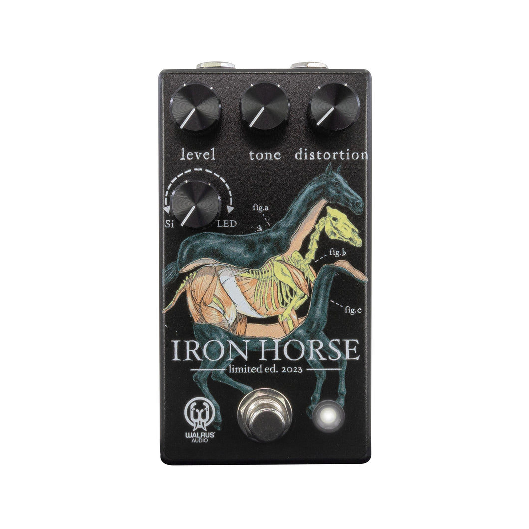 Walrus Audio Iron Horse LM308 Distortion V2 Guitar Effects Pedal, Halloween 2023