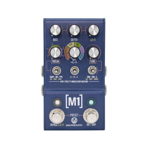 Walrus Audio MAKO Series M1 High-Fidelity Modulation Machine Guitar Effects Pedal