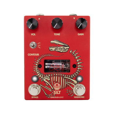 Walrus Audio SILT Harmonic Tube Fuzz Guitar Pedal, Red