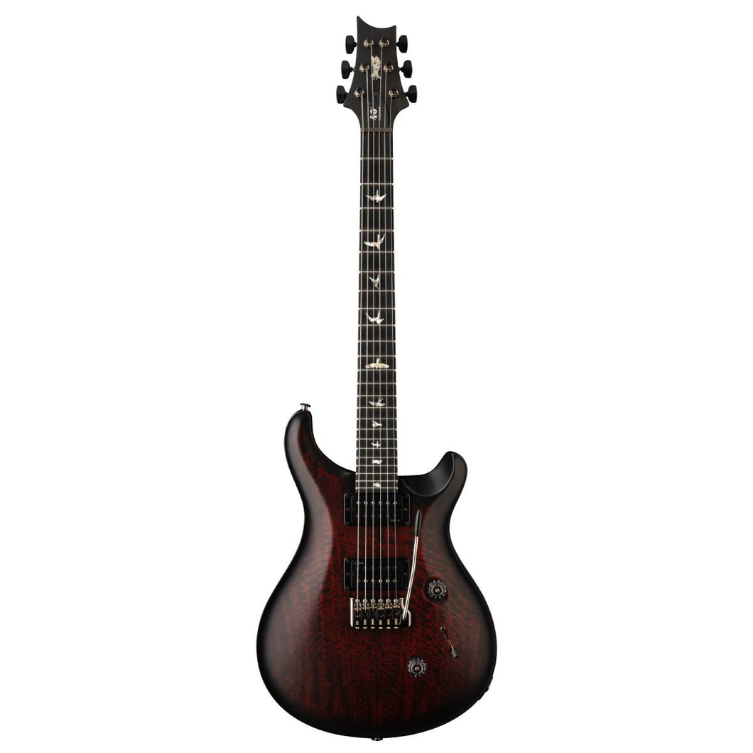 [PREORDER] PRS 40th Anniversary Custom 24 Satin Limited Edition Guitar, Fire Smokeburst (Stained Binding)