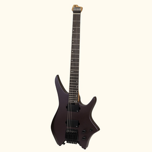 HILS NEXT Series Headless Guitar HN3 - Satin Metallic Deep Purple