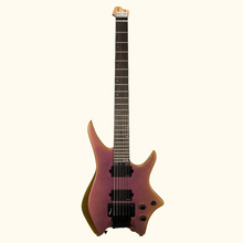 HILS NEXT Series Headless Guitar HN6 - Ultra Gold Chameleon