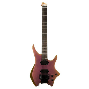 HILS NEXT Series Headless Guitar HN6 - Ultra Gold Chameleon