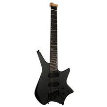 HILS HZ7 Headless Multi-Scale 7-String Electric Guitar - Galaxy Black
