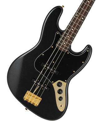 [PREORDER] Fender Japan Traditional 2025 Collection 60s Jazz Bass Guitar, RW FB, Black Pearl