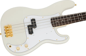 [PREORDER] Fender Japan Traditional 2025 Collection 60s Precision Bass Guitar, RW FB, White Pearl