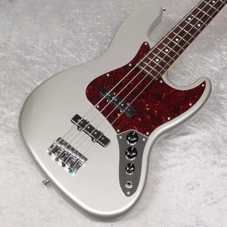 [PREORDER] Fender FSR Collection Hybrid II Precision Bass Guitar, RW FB, Inca Silver