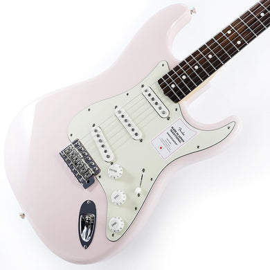 [PREORDER] Fender Japan Traditional 60s Stratocaster Electric Guitar, RW FB, Shell Pink