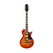 SQOE SELP500 Les Paul HH Electric Guitar with Rosewood Fretboard Cherry Sunburst