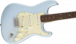 [PREORDER] Fender Limited Edition Vintera II Roadworn 60s Stratocaster Electric Guitar, RW FB, Sonic Blue