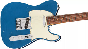 [PREORDER] Fender American Ultra Luxe Vintage 60s Custom Telecaster Electric Guitar, RW FB, Lake Placid Blue