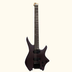 HILS NEXT Series Headless Guitar HN3 - Satin Metallic Deep Purple