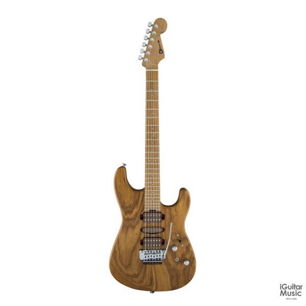 [PREORDER] Charvel Guthrie Govan Signature HSH Caramelized Ash Guitar, Caramelized Flame Maple FB, Natural